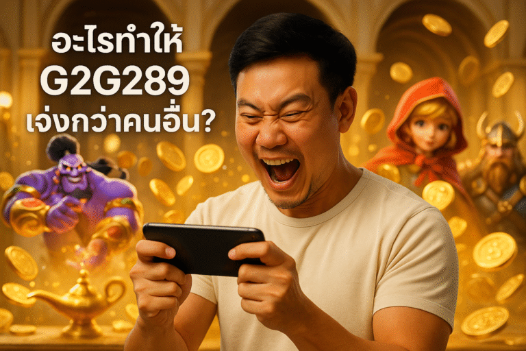 อะไรทำให้ G2G289 เจ๋งกว่าคนอื่น?