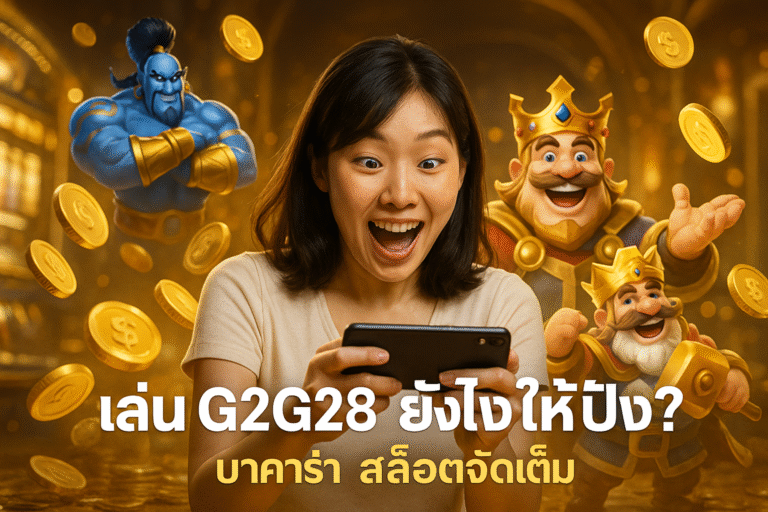 เล่น G2G289 ยังไงให้ปัง? บาคาร่า สล็อตจัดเต็ม